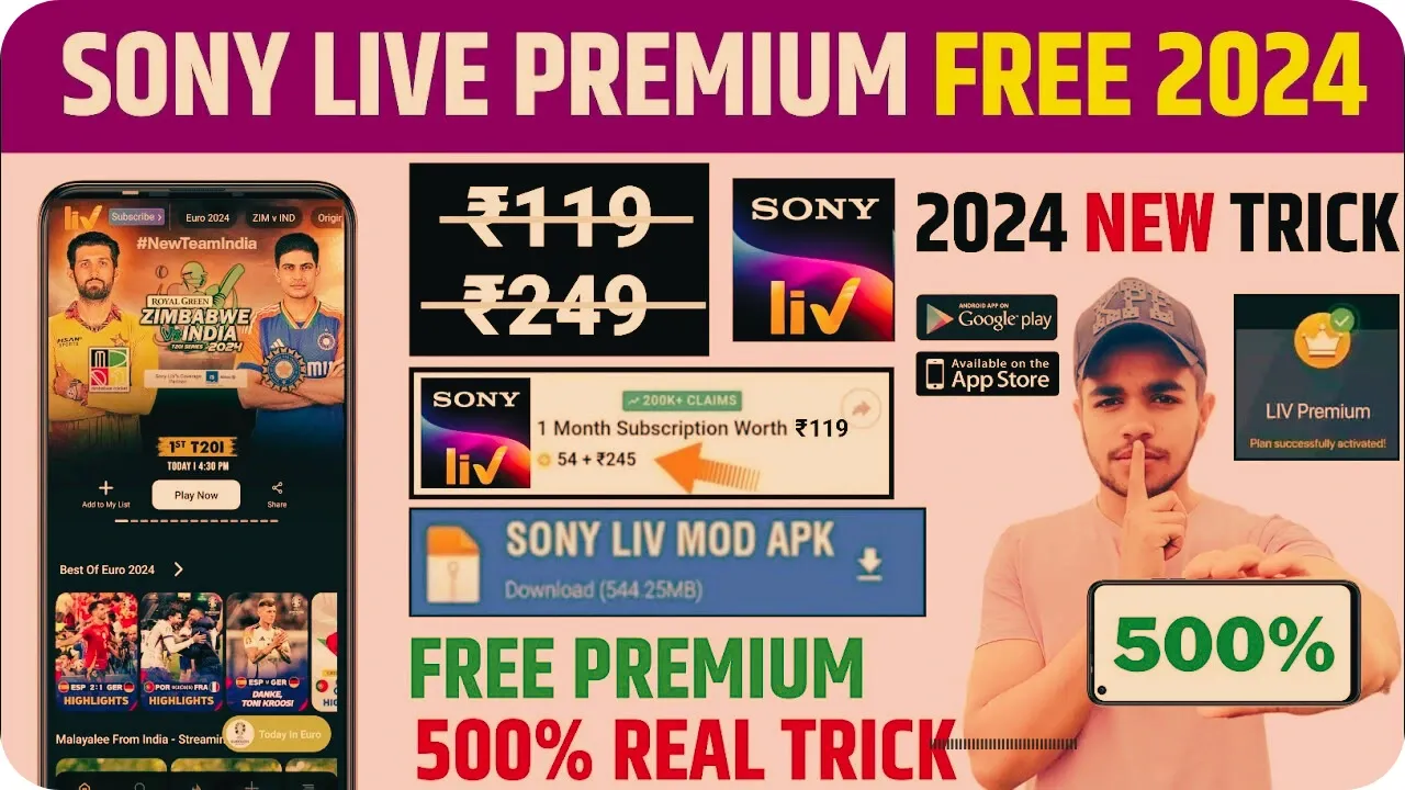 Sony LIV Mod Premium APK Download