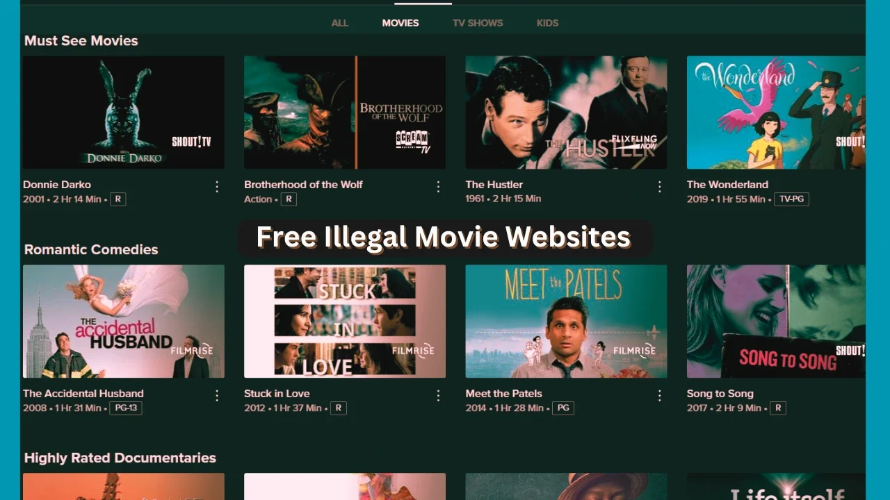 Free Illegal Movie Websites